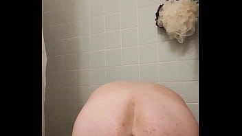 Preview 1 of Tubidy Video Sex - Throbbingmaxx Plays in the Shower With a Huge Dildo