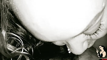 Preview 3 of Bbw Very Very Black - Trailer - Paty Angel giving a blowjob to his married boss&#039_s dick