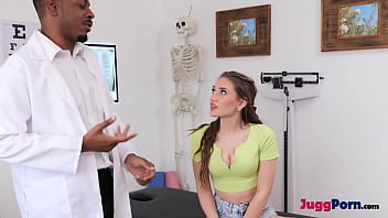 Preview 1 of Pushto Full Saxe Movi - Kinky chiropractor pulls out his big cock to shove it down Sera Ryder&#039_s throat then they fuck hard behind closed doors.