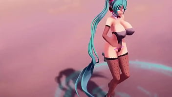 Preview 2 of Condom Se Chudai Hd - Hatsune Miku love dance a lot!
