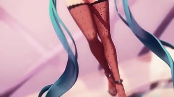 Preview 4 of Condom Se Chudai Hd - Hatsune Miku love dance a lot!