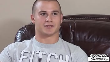 Preview 2 of Towel Giril - SOUTHERNSTROKES Horny Gay Blake Amateur Masturbates Solo