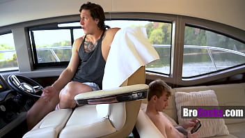 Preview 1 of Man Sex Turn - Stepbro&#039_s Boat Fuck - Oliver Beck,  Dalton Rilye