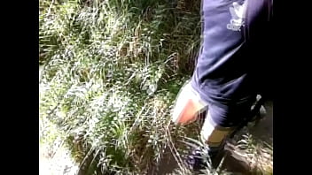 Preview 2 of Hindi Xxx Sexiy Videos Hd Full - Jon Arteen pissing pee outside. Twink flirting in a gay cruising park. Sexy slim boy in Adidas sportwear