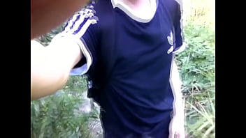 Preview 4 of Hindi Xxx Sexiy Videos Hd Full - Jon Arteen pissing pee outside. Twink flirting in a gay cruising park. Sexy slim boy in Adidas sportwear