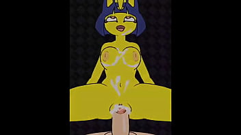 Preview 4 of Gianna Ri - Bisexual Egyptian Cat Comp