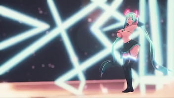 Preview 2 of School Girl 13years Xxxx Uvideo - Hatsune Miku loves dance!