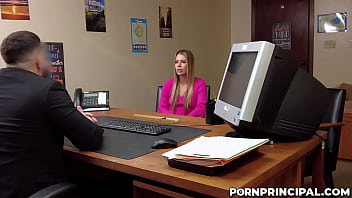 Preview 1 of Xxxmom Vedio - Mrs Summer Vixen gives the pervy principal Peter Green exactly what he wants