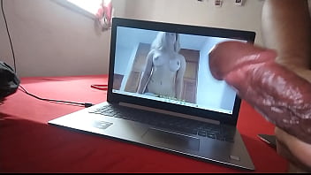 Preview 1 of Sarah Jean Cam - Que tes&atilde_o nessa loira gostosa