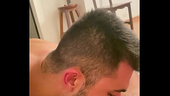 Preview 1 of Teacher Fuckstudent In Home - Chupei a rola grossa do Romanello de madrugada,  deixei bem dura e levei pica no cu (Completo no RED)