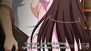Preview 4 of Hardcore Threesome Two Man - Female Teacher Fucks her Young Student - Hentai [Subtitled]