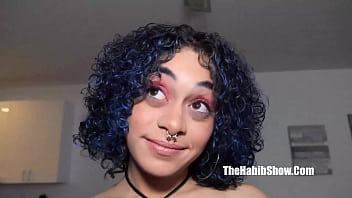 Preview 2 of Enana Xxx - slim thick curly rican has an ass on her jay bangher ready