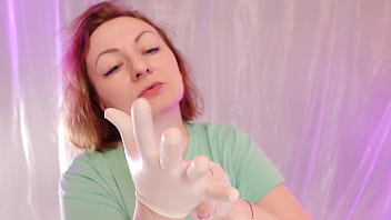 Preview 1 of Xnxx Mon Sun - ASMR: surgical gloves (Arya Grander)