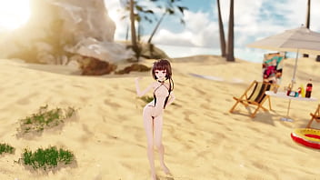 Preview 3 of Teen Baby Xxx School Girls - MMD 泠鸢 ①
