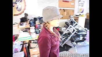 Preview 1 of Favorite Tutor - Teen Topanga masturbates in her garage