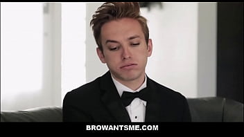 Preview 1 of Hind Six Movie - BroWantsMe - Blonde Stepbrother Family Fucked By Older Stepbrother After Being Stood Up By Girl - Wolfie Blue,  Bar Addison