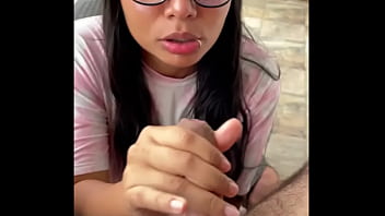 Preview 3 of Blue Star Xxx Com - sexy colombiana mamandole la verga a su vecino en publico es pillada