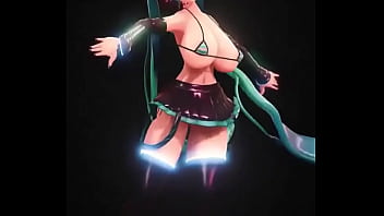 Preview 3 of Massage Onwife - Miku dances for you!