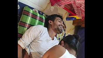 Preview 1 of Titfuck Jessica Roberts - Hanif and Adori - Desi saxy and cute bhabhi riding her husband big cock and hard&nbsp_fuck&nbsp_at&nbsp_home