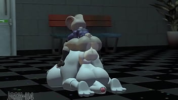 Preview 3 of Time Freeze Cheerleader - judy hopps se folla a vanny