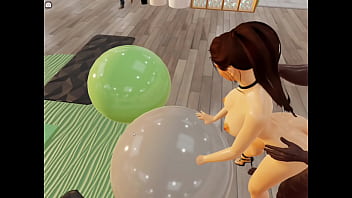 Preview 3 of Bra Take Off - Comendo a novinha na Academia. (3dxchat)