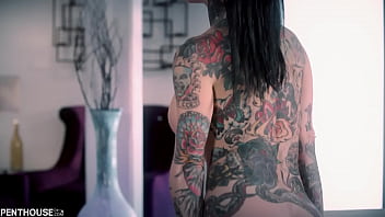 Preview 1 of Mia Khalifa 3gb Sex - PenthouseGold.com - Inked Up Joanna Angel Enjoys Massage And Gets Pussy Stretched By BBC Masseuse