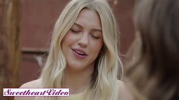 Preview 1 of Ebony Fm - SWEETHEARTVIDEO - When These Two Sizzling Hot Blondes Meet,  Pussy Licking Takes Action