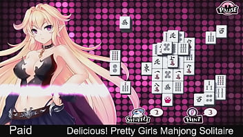 Preview 2 of Rare Video Dyna - Delicious! Pretty Girls Mahjong Solitaire Bell