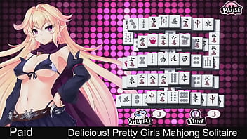 Preview 3 of Rare Video Dyna - Delicious! Pretty Girls Mahjong Solitaire Bell
