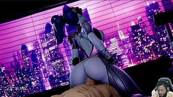 Preview 3 of Qui Ba V Trai Chau Phi Xnxx - Thicc Ass Mercy Gets Anal Fucked,  Tight Ass Widowmaker Riding A Cock,  Tight Petite Nico Ass Fucked
