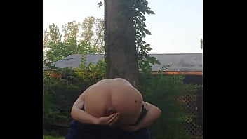 Preview 1 of Sell Pack Xxx Video - Femboy stretching rose in public extreme