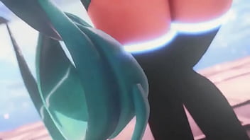 Preview 3 of 50 Bolack - Hatsune Miku keeps dancing!