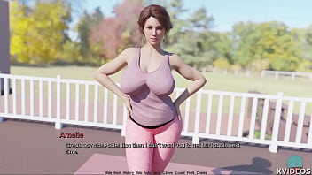 Preview 3 of Calendar Netvideo - Best pair of tits right in front of us &bull_ HEART PROBLEMS #47