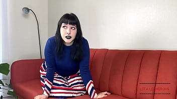 Preview 2 of Bqngbross Sex Vidro - Cheerleading Step-Sister Exploits Your Dirty Panty and Sock Fetish