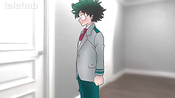 Preview 1 of Asian Nake Tatoo Rought - Midoria fucked Uraraka in the shower HENTAI !My Hero Academia 2d porn