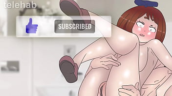 Preview 4 of Asian Nake Tatoo Rought - Midoria fucked Uraraka in the shower HENTAI !My Hero Academia 2d porn