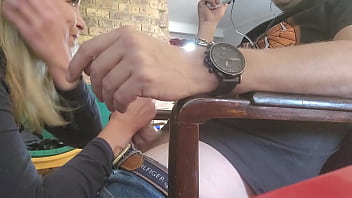Preview 2 of Girle Rabe - My stepmom sucking my dick while i play xbox real taboo