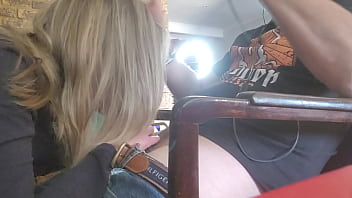 Preview 3 of Girle Rabe - My stepmom sucking my dick while i play xbox real taboo