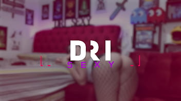 Preview 1 of Lana Gapes - Joi - Ninfeta guiando sua punheta com dildo de 22cm na buceta | Dri Sexy