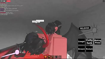 Preview 2 of Photograper Fuck - Roblox: demoniaca trans se folla a una demonia guarrilla