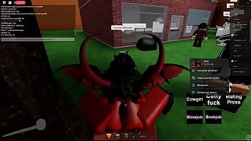 Preview 4 of Photograper Fuck - Roblox: demoniaca trans se folla a una demonia guarrilla
