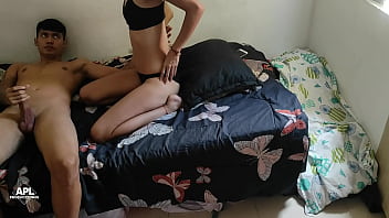 Preview 4 of Hat Son And My Mom - MI VECINA ME ESPERA EN SU HABITACION CON EL CULITO LISTO PARA RECIBIR MI VERGA. PARTE 1