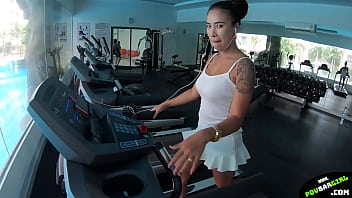 Preview 1 of Indian Sxse Xxx Video Debor Vabe - Stunning Asian with big boobs fuck with gymmate