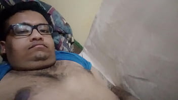 Preview 1 of Kannada Aunty Fu K - Vaibhav Fingers His Pussy On His Mattress