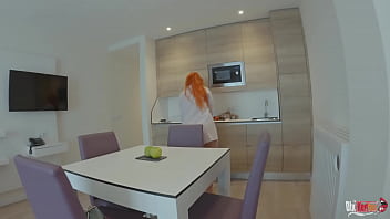 Preview 1 of Sara Oshino - Stepmom seduces her stepson forgetting to wear her panties and her stepson&#039_s cock gets hard. She helps him get an erection and takes cum in his ass.