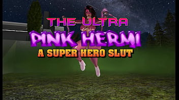 Preview 1 of Augustya Tyler - The Ultra Pink Hermi (Teaser Version) The Ultra Super Hero Slut