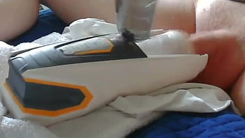 Preview 2 of Girls Pussy Gets Glued Together - Sex toy fucked and sucked my soul with