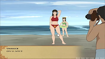 Preview 3 of Www Sex Girl Video 3gp Com - Four Elements Trainer Book 5 Love Part 17 - Jinora and Korra Double fucked