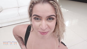 Preview 3 of Blank Boy Sexgal - Victoria Dias rough fuck session with DP,  DAP