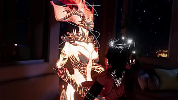 Preview 4 of First Night Sex Vi - flamen hot atronach action in vr